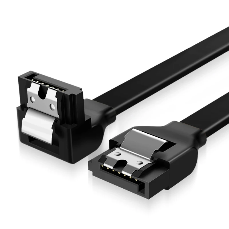 

SATA 3.0 Data Line 3.0 To Hard Disk SSD Adapter HDD Cable 50cm Straight 90 Degree for Asus MSI Gigabyte Motherboard