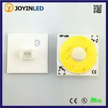 Керамический COB светодиодный чип 7 Вт 9 Вт AC120V высоковольтный светодиодный модуль с регулируемой яркостью