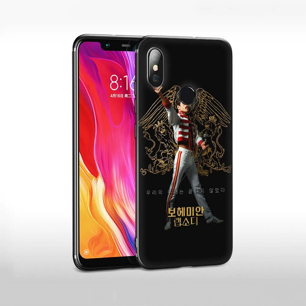 WEBBEDEPP Freddie Mercury Queen band TPU чехол для Huawei Honor 7A Pro 7X 8X 8C 8 9 10 Lite Y6 Prime 2018 мягкий