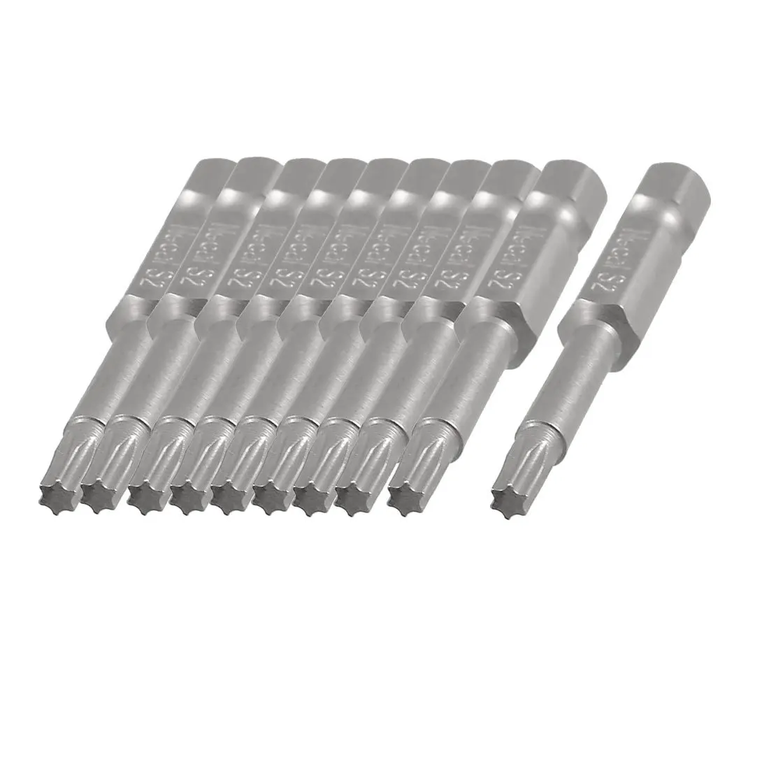 

High Quality 10 pcs 1/4" x 50mm x 4.5mm x 3mm T15 Magnetic Torx Screwdriver Bits