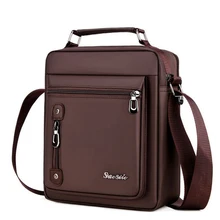 Мужская многофункциональная сумка на плечо в стиле ретро из ткани Оксфорд, Мужская Повседневная Деловая дорожная красивая сумка-мессенджер