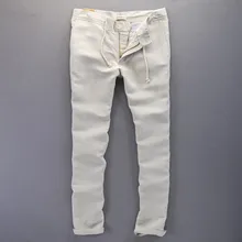 New Fashion Casual Men linen pants men Brand Sweatpants straight style Men Pants long Trousers Men