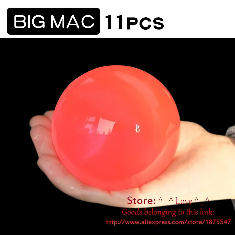 11pcs/lot mix color hydrogel Pearl Shape Very big 14-18mm Crystal Soil Water Beads Mud Grow Ball Wedding orbiz growing bulbs