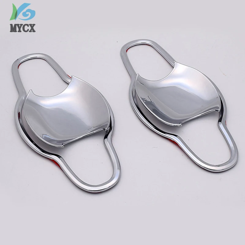 

Accessories! ABS Chrome Outer Door Handle Bowl Decoration Cover Trim 4pcs/ Set Car styling For Toyota C-HR CHR 2016 2017 2018
