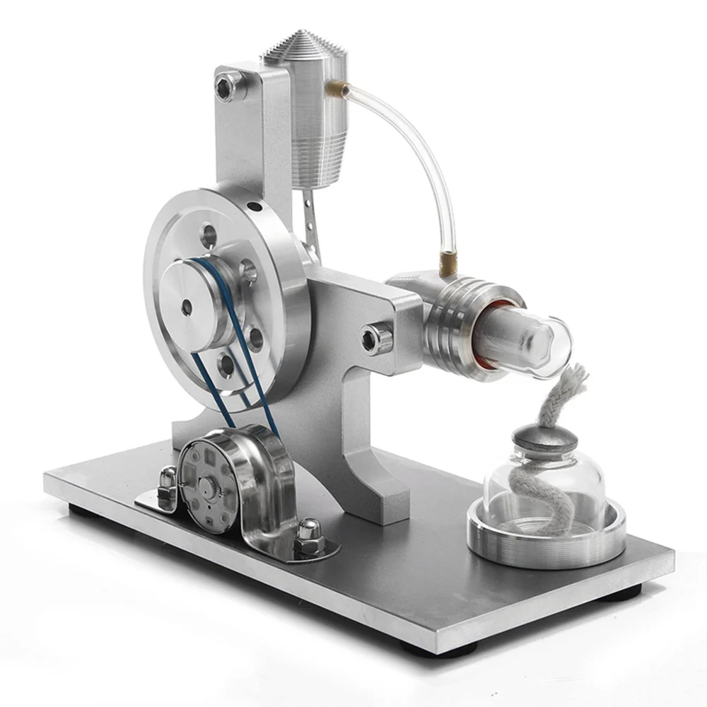 

Edcuational Hot Air Engine Perpetual Fantastic Generator External Combustion Gift Alloy