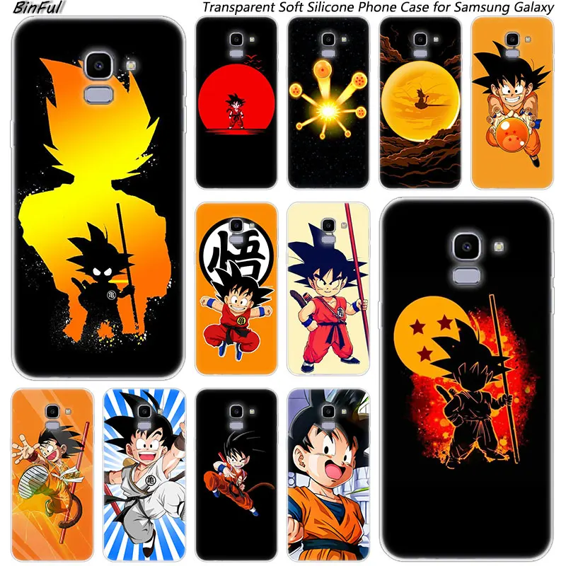 

Kid goku dragon ball Z Soft Silicone Phone Case For Samsung Galaxy J8 J6 J4 2018 J2 Core J5 J6 J7 Prime J3 2016 2017 EU J4 Plus