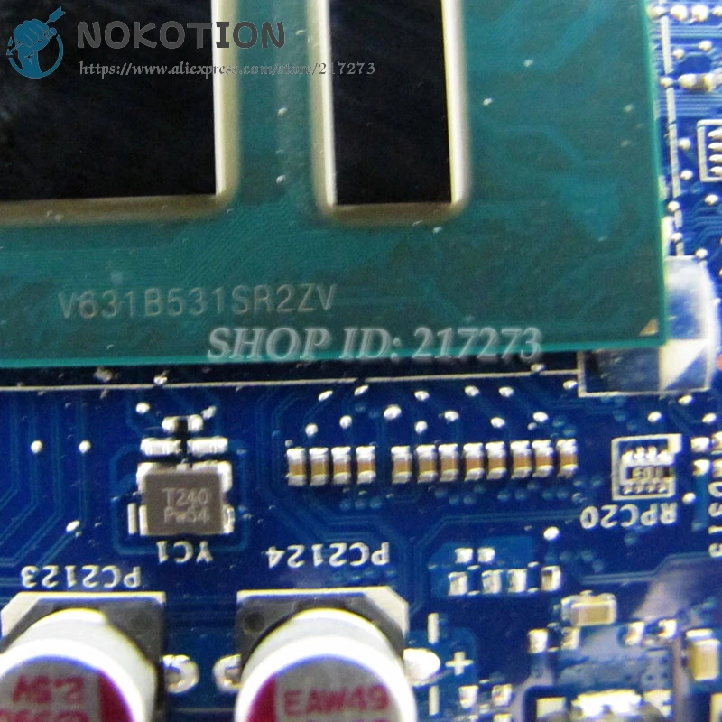 NOKOTION CDL50 LA-D707P 903787-601 903787-501 903787-001 аккумулятор большой емкости для hp 15-AY 15-AY180TX 15,6 дюймовый ноутбук материнская плата i7-7500U R7 M440