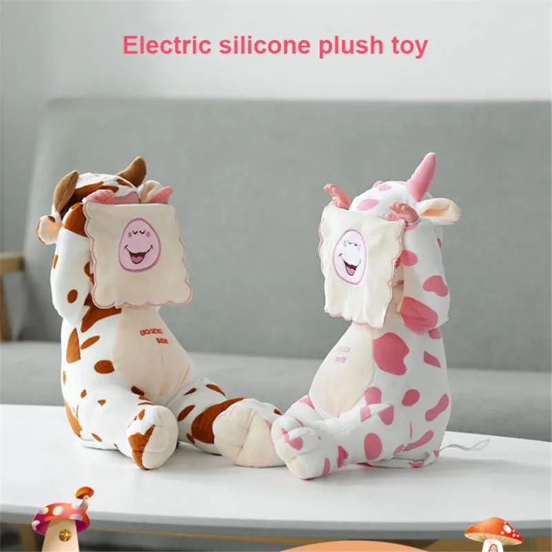 35Cm Peekaboo Stuffed Animals Funny Hidden Face Electric Music Stuffed Doll Toys For Children 12 02