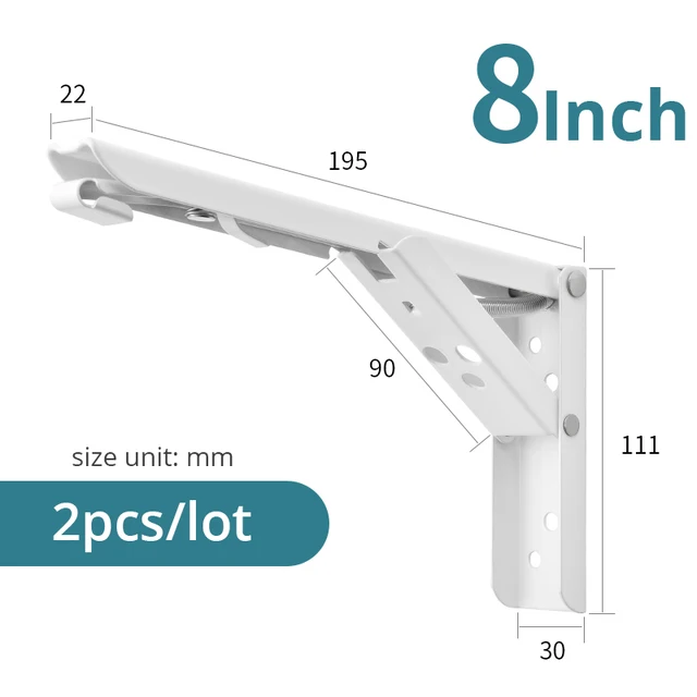 White 8 Inch