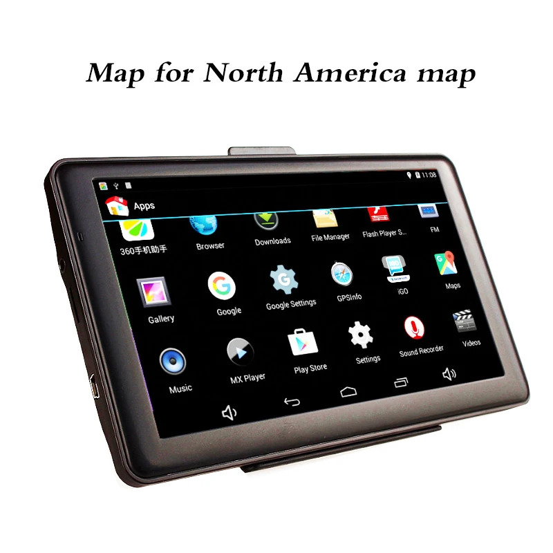 

Multiple Languages 7" Touch Screen North America Map Autos GPS Navigator Wifi Bluetooth