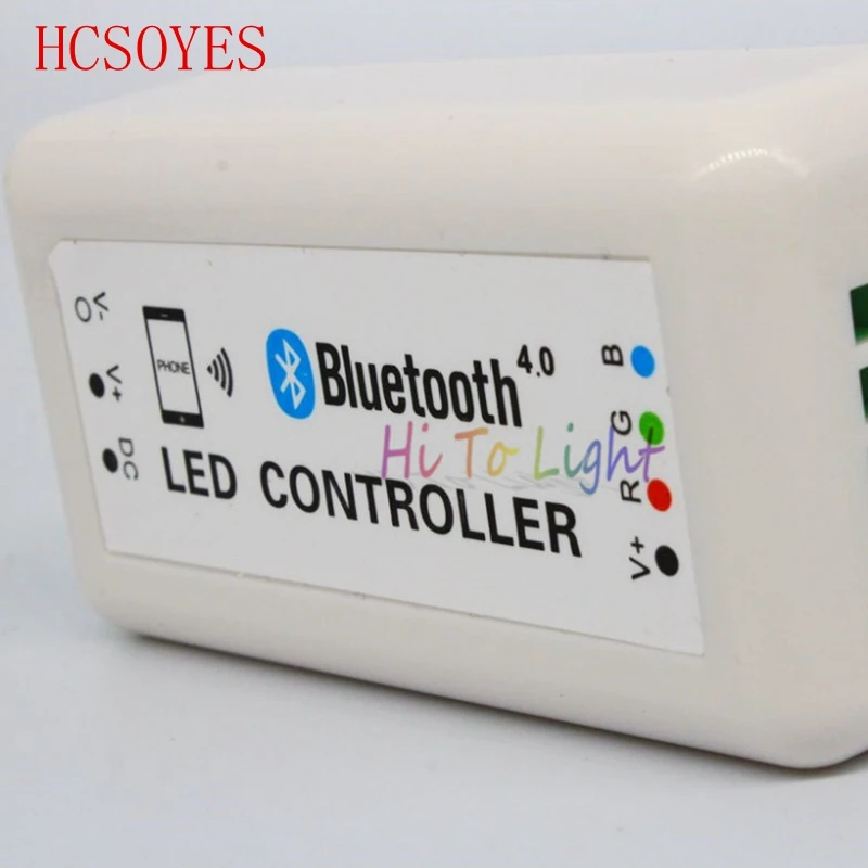 Светодиодный Bluetooth 4 0 управление Лер RGB DC12 24V BL370 RF смартфоном светодиодный