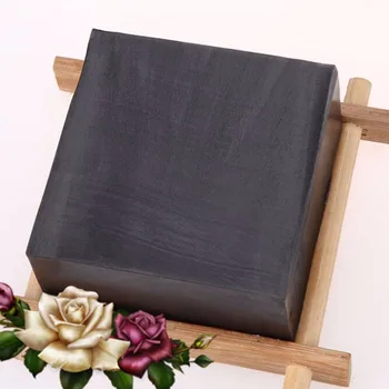 

1pc Square Bamboo Charcoal Handmade Soap Face Mask Clean Soap Making Body Shower Treat Blackhead Remover Deep Purifying Peel Off