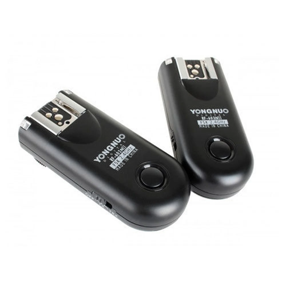 YONGNUO RF 603 II C3 Radio Wireless Remote Flash Trigger for Canon 1D 1DS 1DX 5D Mark II III 6D