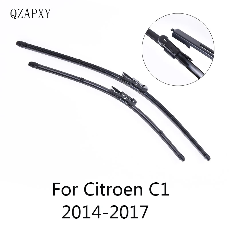 QZAPXY Car Wiper Blades for Citroen C1 26" 2014 2015 2016 2017 Car