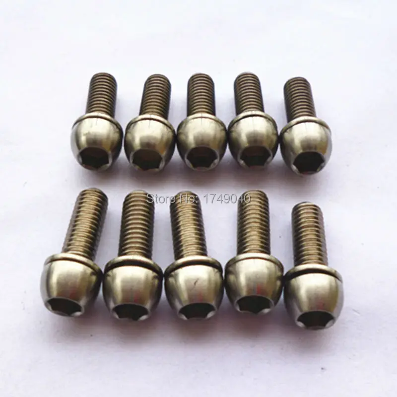 M6 X 18mm Titanium Bolts