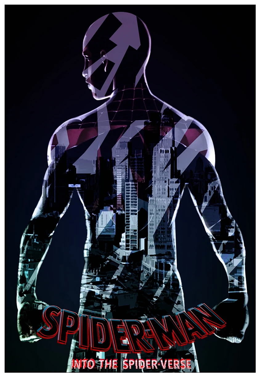 Marvel Comics, супергерой, плакат с изображением Человека-паука, Человека-паука, в стихах паука, печать фильмов, плакат, Настенный декор для детской комнаты - Цвет: E122