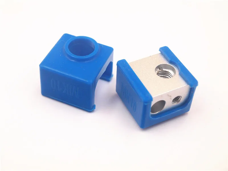 Funssor MK10 силиконовые носки вместо керамической изоляции для Wanhao i3 QIDI TECH Flashforge силиконовый нагреватель Блок Крышка