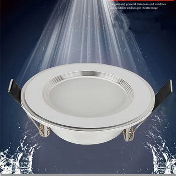

1pcs Dimmable Waterproof LED Downlight 220V 7W/9W/12W/15W/18W LED Bulb Light Recessed LED Spot Light For Bathroom