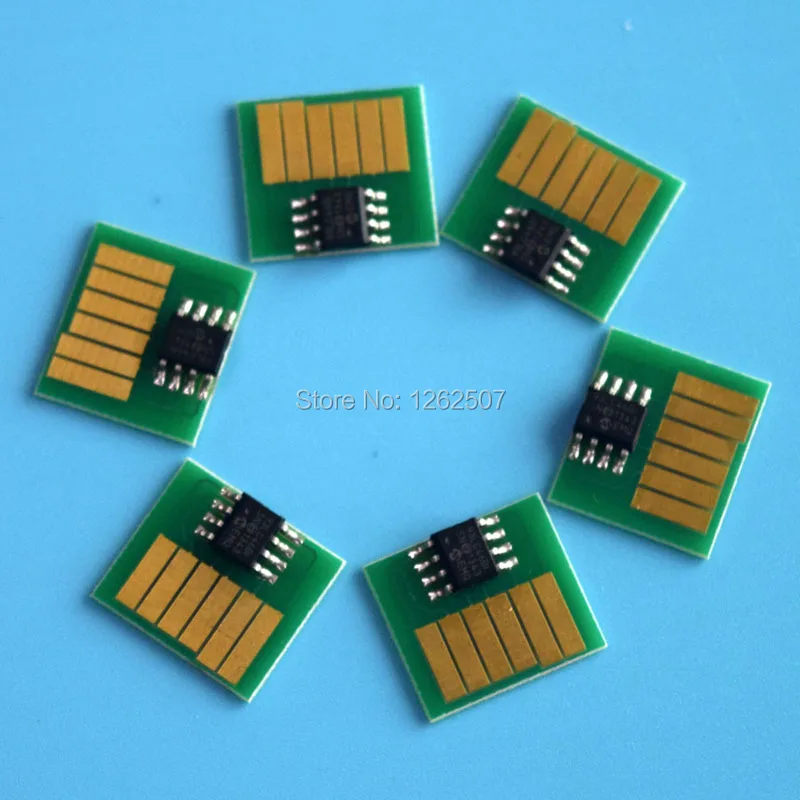 

BCI-1421 BCI 1421 6Colors Cartridge Chips For Canon W8400 W8200 W7200 Large Format Pigment Ink Printers