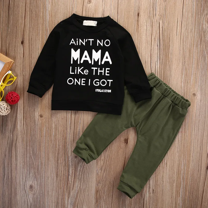 

2019 Spring Kids Boys Clothes Set Casual Children's Set Soft Baby Boy Set Long Sleeve T shirt Tops Harem Pants Kids Set dropship