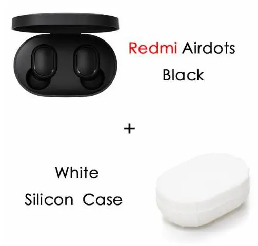 Xiaomi Redmi Airdots TWS Bluetooth 5,0 наушники стерео беспроводной Активный шумоподавление с микрофоном громкой связи Наушники с управлением AI - Цвет: Зеленый