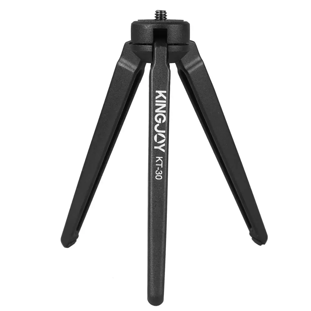 KINGJOY Мини дорожный Настольный Штатив легкая подставка, KT-30 Настольный Штатив с максимальной нагрузкой до 2,5 кг/фунтов для DSLR