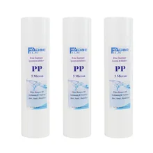 Water Purifier Pre-Filter 10x2.5 PP Spun Water Filter Cartridges 5 Micron (3 PACK) one set oh 806 3w hydrogen water purifier with one more pp filter