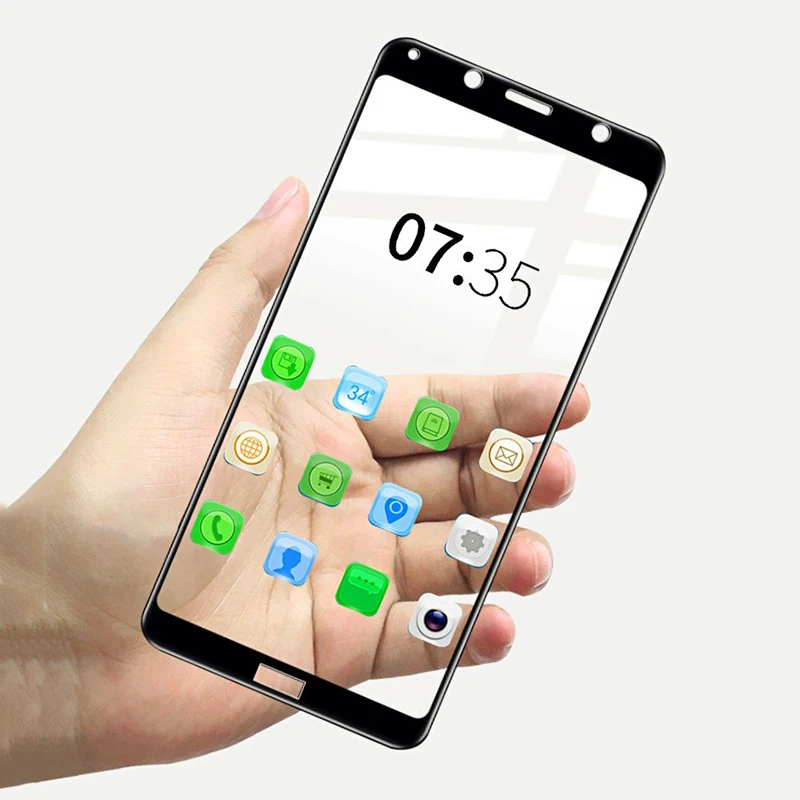 2 упаковки для Xiaomi Redmi 7A Закаленное стекло пленка тонкая бронированная крышка для телефона, которая полностью закрывает переднюю часть экрана протектор для Redmi 7A 5,45"