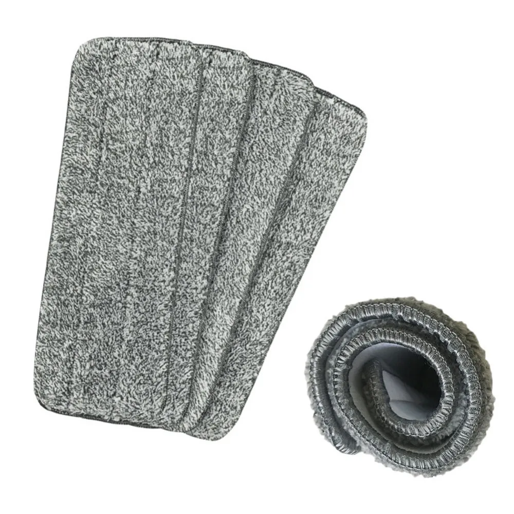 

New Microfiber Mop Floor Dust Cleaner Cleaning Cloth Paste Mop Replace Cloth Household Cleaning Mop Pad Reusable Cleaning Tools