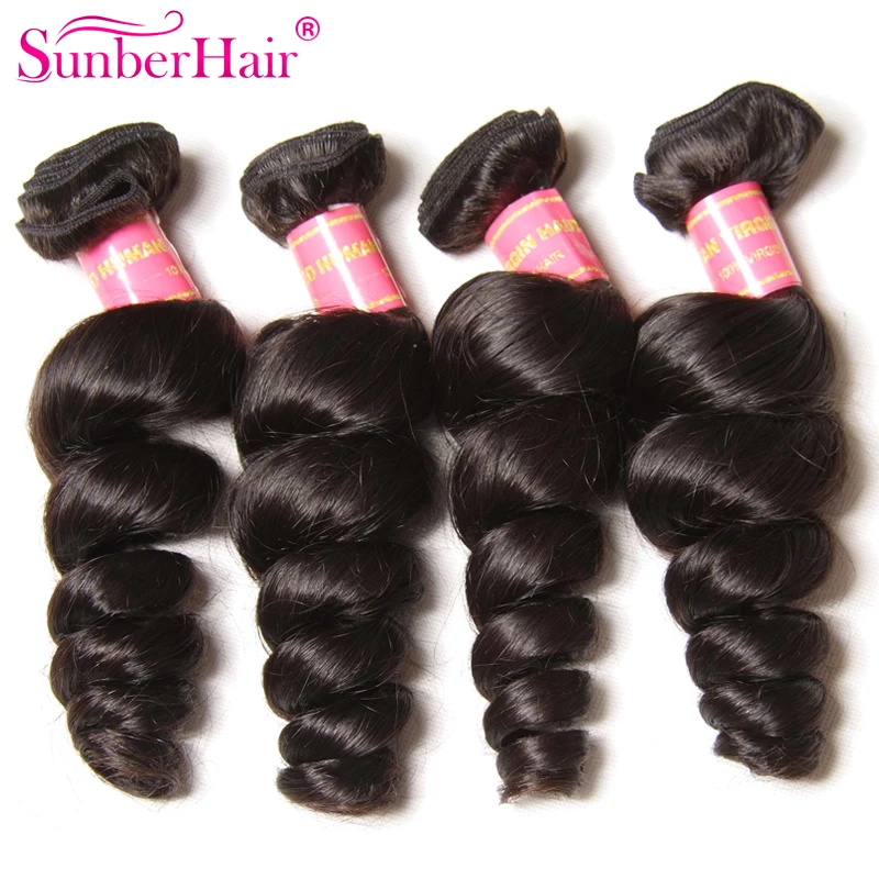 

Brazilian Loose Wave Virgin Hair 100% Wavy Human Hair Brazilian Loose Wave 3PCS Brazilian Virgin Hair Bundles Unice Hair Company