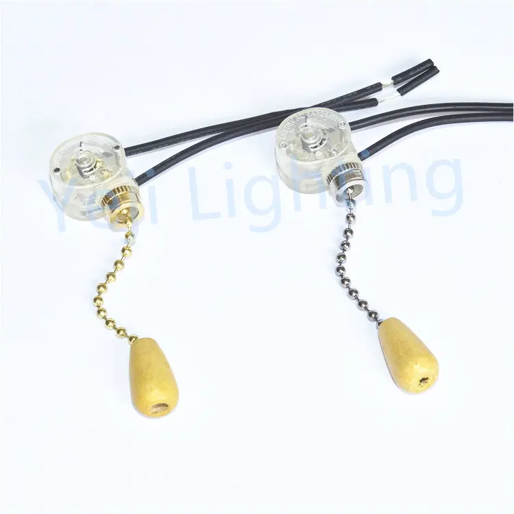 

Lamp Zipper Switch Pull Ceiling Light ceiling fan Wall Lamp Switchs with 100cm / 200cm Rope chain lighting accessories diy 2pcs