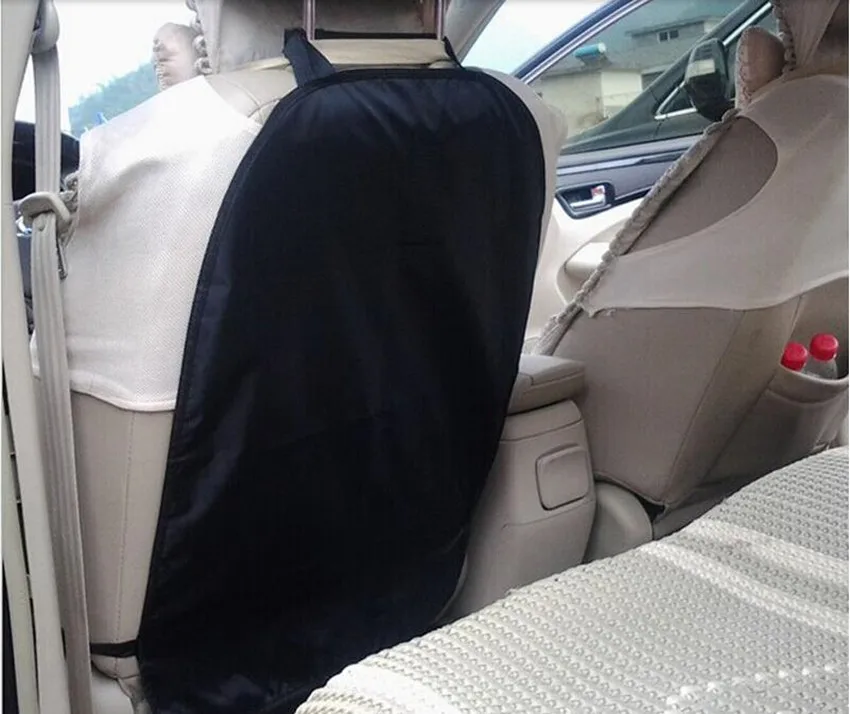 Автомобильная подушка для сидения Черная защитная крышка для детей кик-мат грязевой чистки