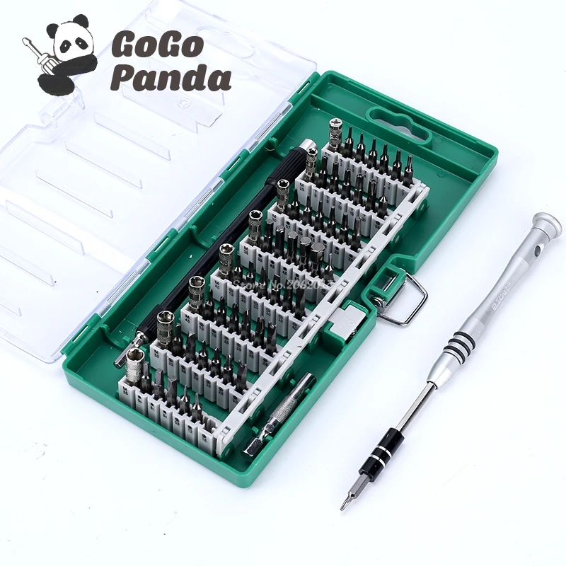 

Free Shipping Magnetic Screwdriver Set 61 In 1 Set Precision Screw Driver Tools S2 Material