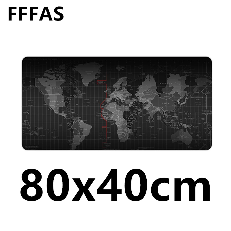 FFFAS 80cm X 40cm Super Big Desk Cushion Table Keyboard Mat Protector Extended Mousepad Game Gamer Gaming World Map XL Mouse Pad FFFAS 80cm X 40cm Super Big Desk Cushion Table Keyboard Mat Protector Extended Mousepad Game Gamer Gaming World Map XL Mouse Pad