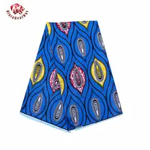 Африканский воск с принтом ткань мода африканская Анкара ткань одежда Африканский Воск Печать Ткань воск bintareal24FS1190