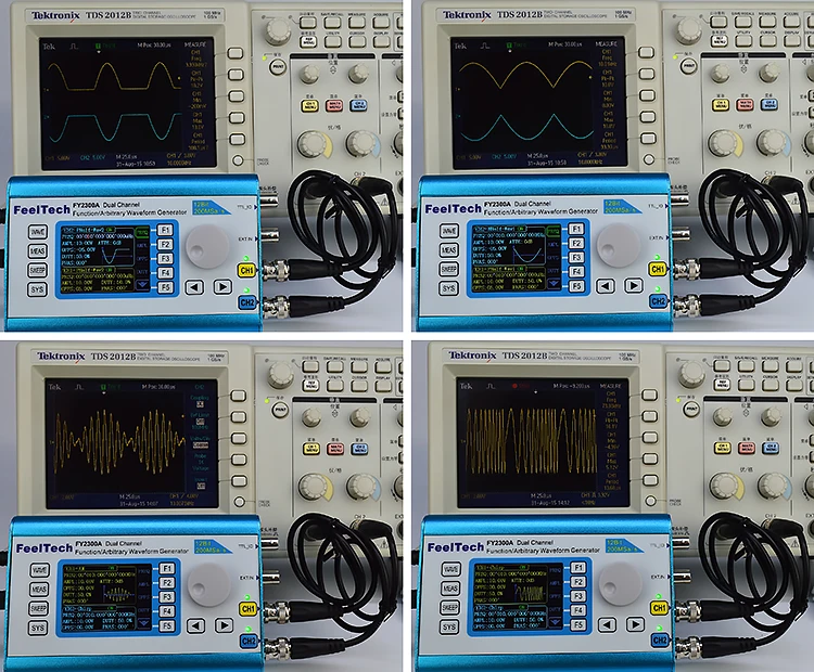 FY2300 12 МГц произвольной формы двухканальный синусоидальный частоты полный контроль DDS функция генератор сигналов синтезатор