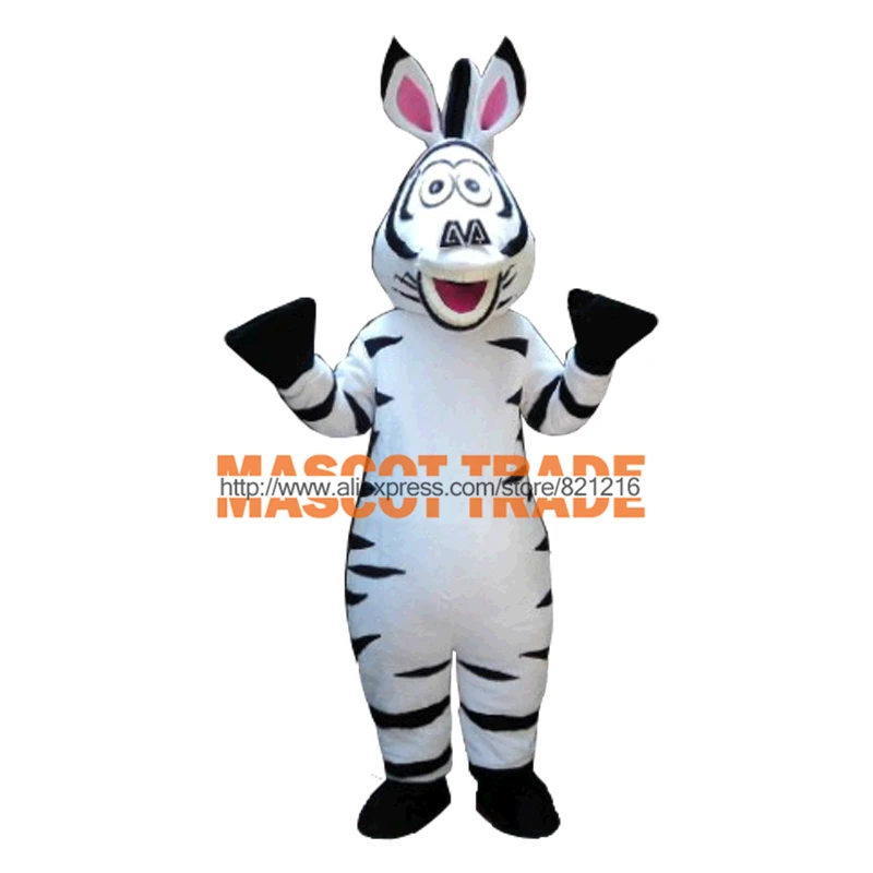 Костюм талисман для взрослых Мадагаскар Марти бесплатная доставка|mascots adult