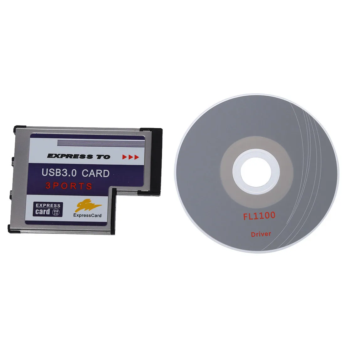 3 порта USB 3,0 Express Card 54 мм PCMCIA Express Card для ноутбука