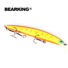2017 BEARKING NEW fishing lures, assorted colors, minnow crank 10cm 8.5g,tungsten weight system. hot model crank bait 7 colors