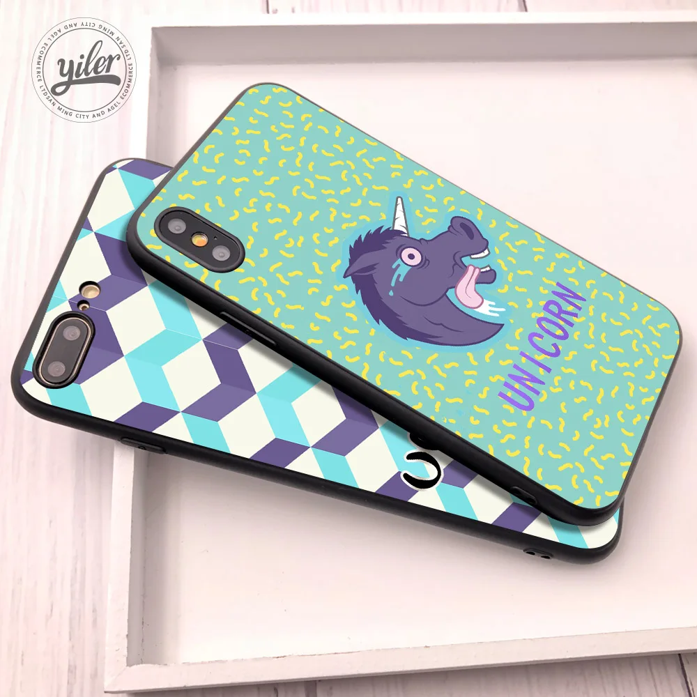 

Fashion Unicorn Case for iPhone XS Max Case for iPhone XR 5 5S SE Cases Unicorn Shell for Funda iPhone 6S Case 6 7 8 Plus Cover