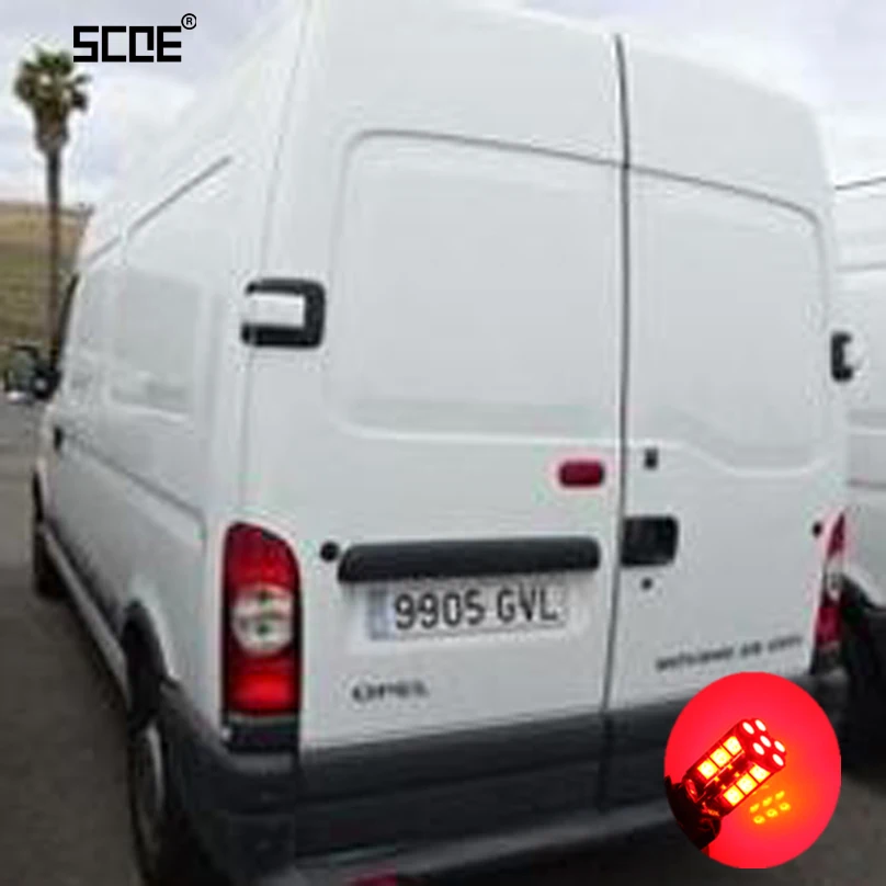 Для Opel Movano B SCOE высокое качество 2X 30SMD светодиодный тормоз/Стоп/стояночный задний/задний фонарь/светильник для автомобиля