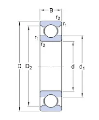 10 шт. 6802-2RS 6802RS 6802rs 6802 rs радиальные подшипники 15x24x5 мм Высокое качество