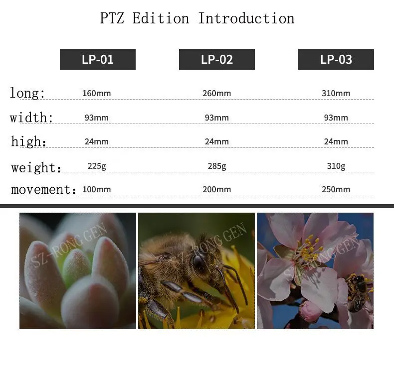 Нового поколения LP-01 LP-02 LP-03 Металл 2-Way Macro Фокусировочный рельсовый ползунок для цифровой зеркальной камеры Canon Nikon sony Pentax Камера DSLR