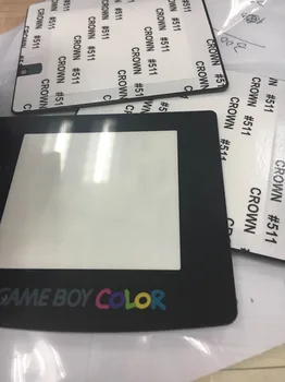 

50 PCS/LOT Screen Lens For Gameboy Color for GBC Replacement Glass Screen Protect Free Shipping