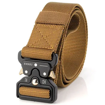 

125 Length Tactical Belt Military Nylon Belts Men US Army Style Belt