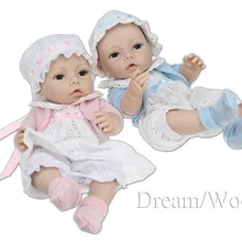 40 см полностью силиконовая кукла-Реборн, ручная работа, популярные куклы, новинка, Likereal, кукла-двойняшка, младенцы, Brinquedos, игровой дом