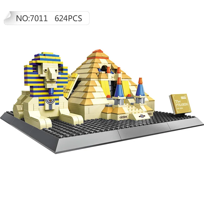 

Wange Building Blocks Compatible with W7011 624P Models Building Kits Blocks Toys Hobby Hobbies For Chlidren