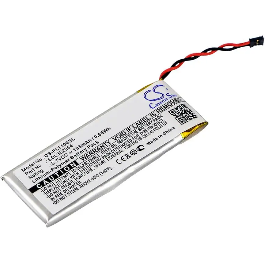 Cameron Sino 185 Mah Batteria Per Flir Un Sdl352054 Batterie