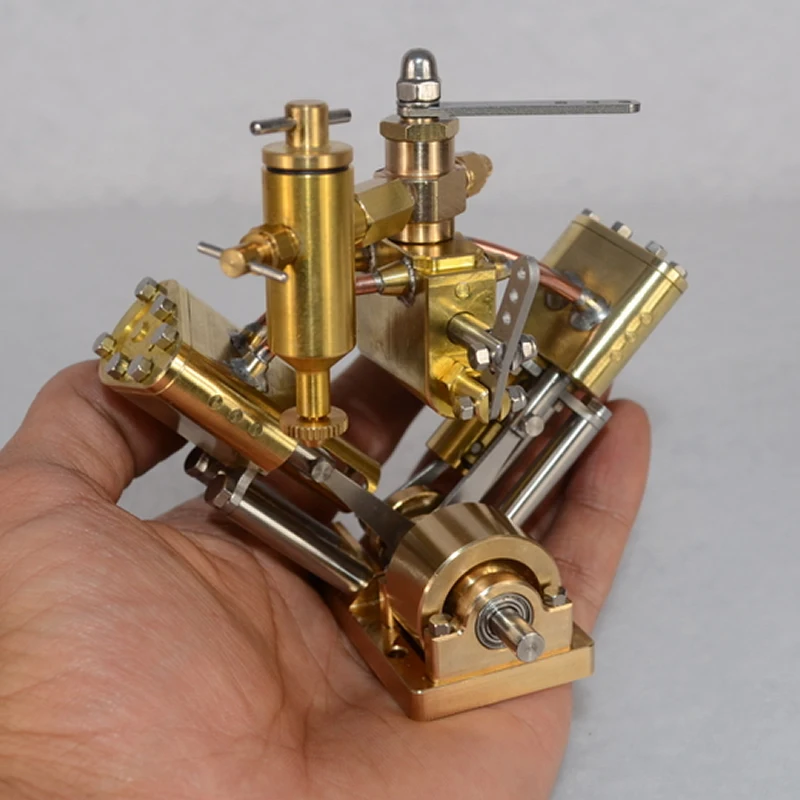 

Model of Double Cylinder Reciprocating Steam Engine*Steam Ship Engine