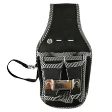 9 карманов поясная сумка для инструментов сверлильная отвертка, инструмент набор держателя нейлоновый инструмент плотника сумка поясной ремень сумка дрель молоток для хранения